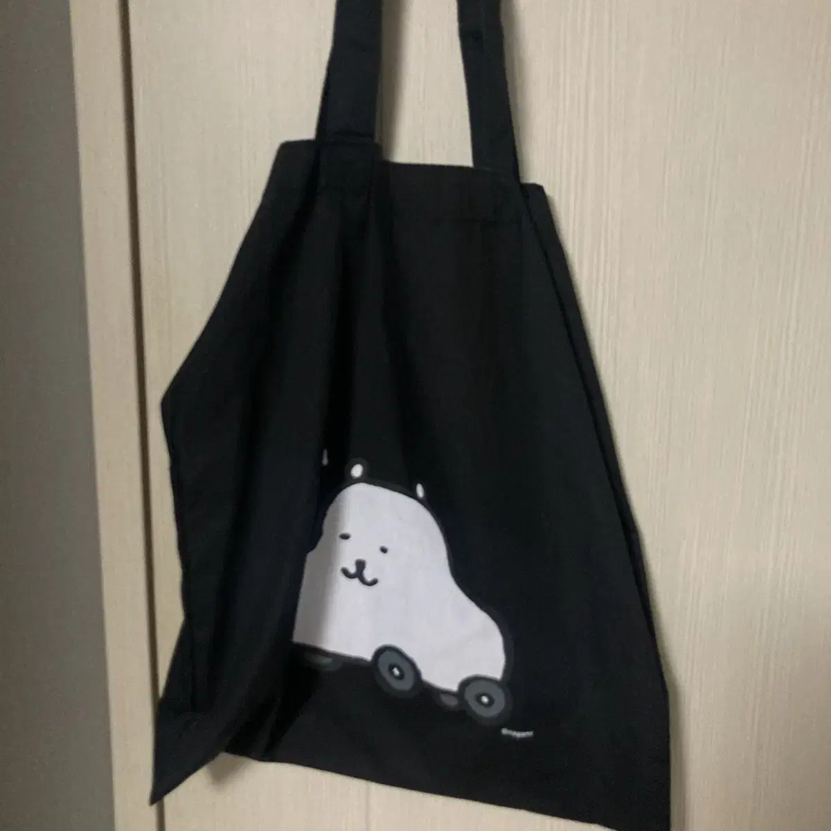 농담곰 담곰이 스파오 에코백 가방 나가노 곰