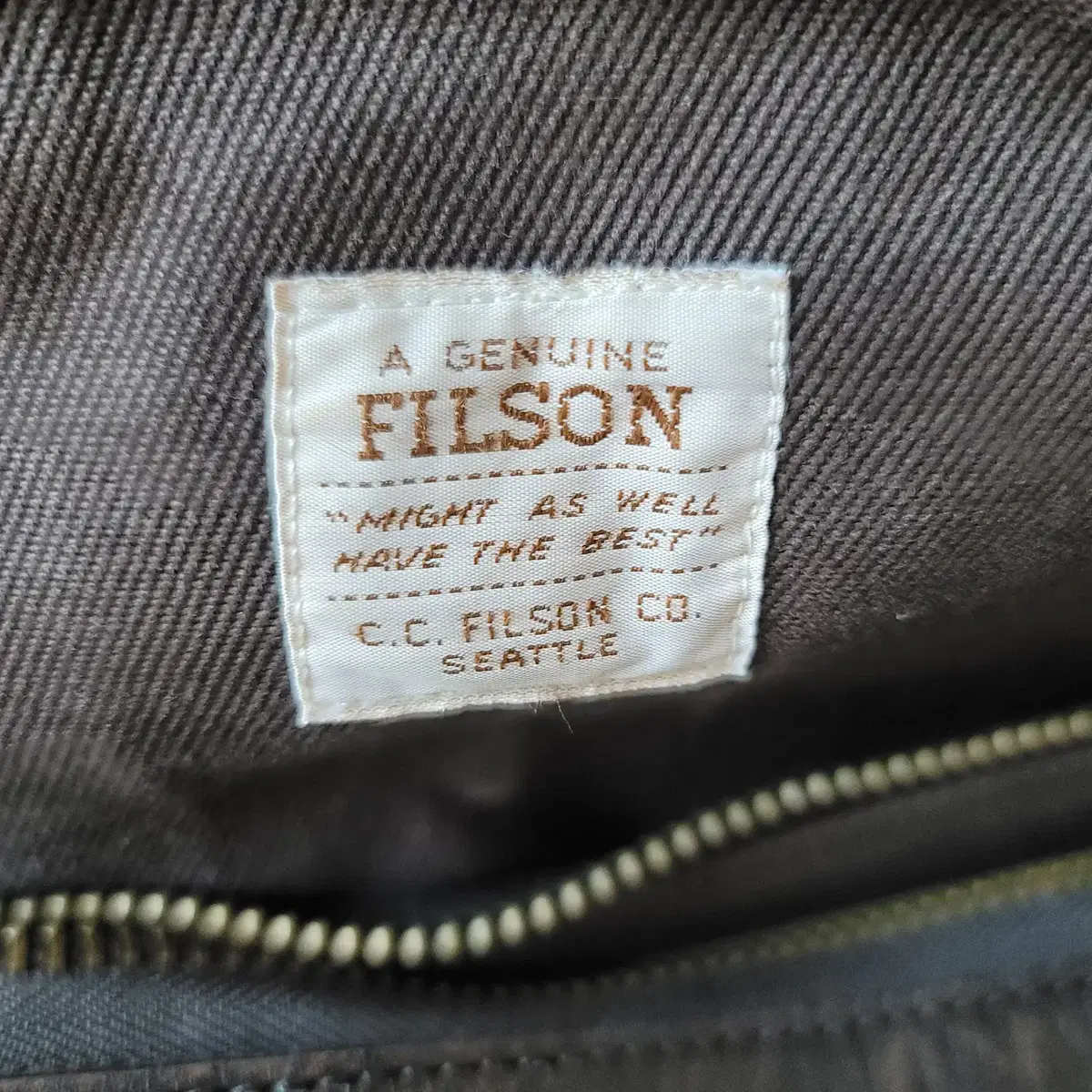 필슨 filson 256 오리지널 브리프케이스 브라운