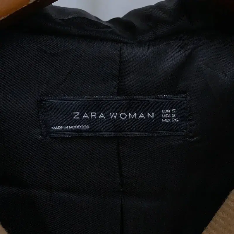 자라 ZARA 캐쥬얼 떡볶이 코트 95 S04380