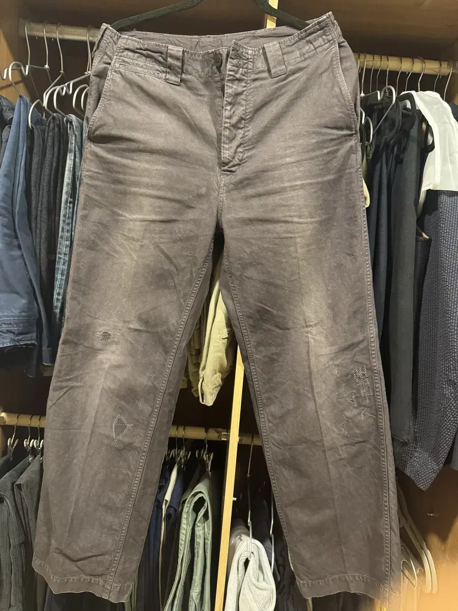 visvim 24 wide chino pants crash