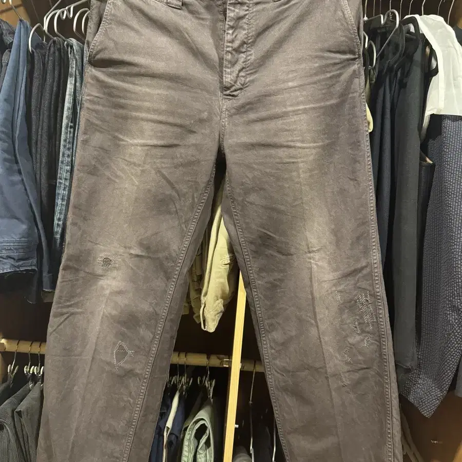 visvim 24 wide chino pants crash