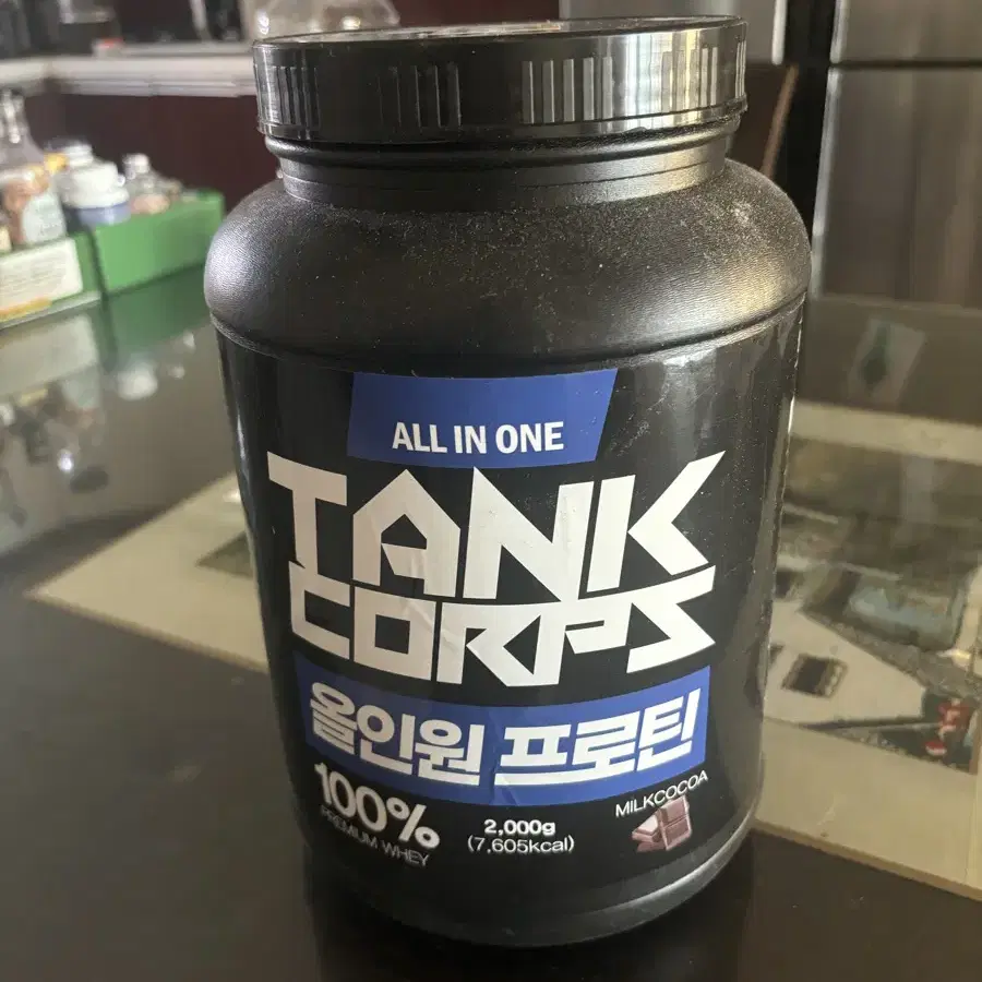 탱크콥스 2kg 밀크코코아 단백질 보충제 프로틴