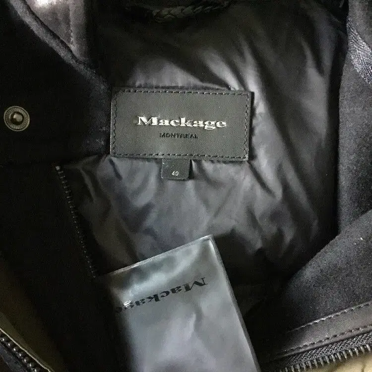 Mackage 맥케이지 스노우파카 구스야상 패딩야상 100