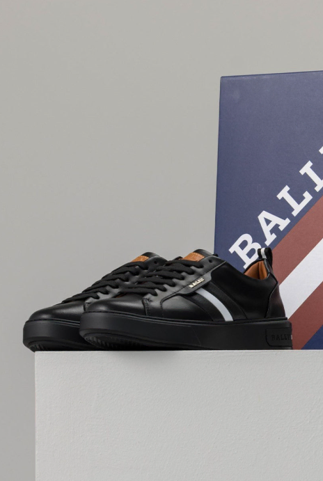 [BALLY] 발리 스니커즈 로고 plaque sneakers