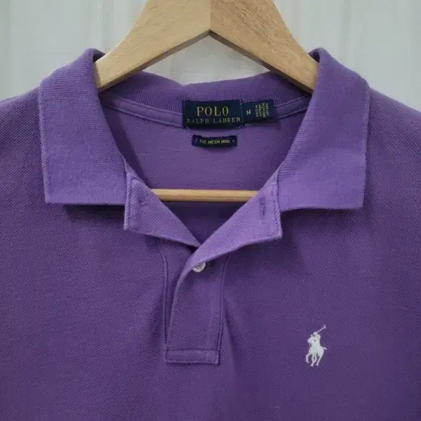 폴로 RALPH LAUREN 랄프로렌 퍼플 카라티원핗스 M A240