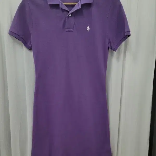 폴로 RALPH LAUREN 랄프로렌 퍼플 카라티원핗스 M A240