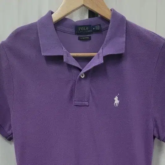 폴로 RALPH LAUREN 랄프로렌 퍼플 카라티원핗스 M A240