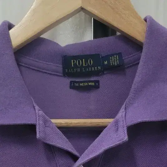 폴로 RALPH LAUREN 랄프로렌 퍼플 카라티원핗스 M A240