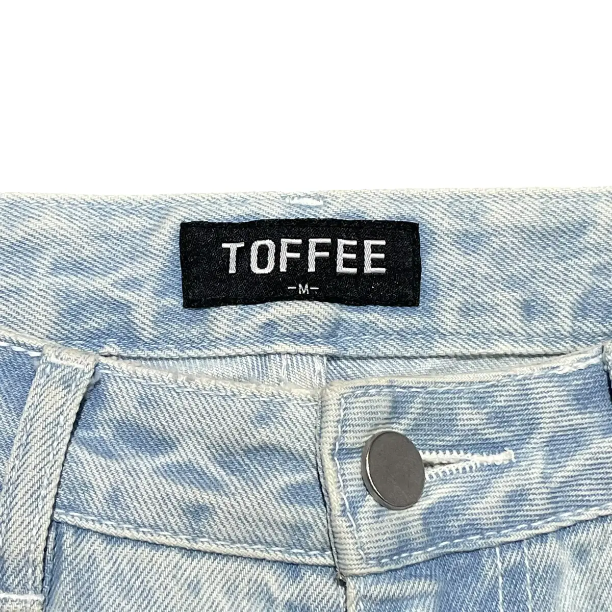 만원샵 Toffee 연청 데님팬츠