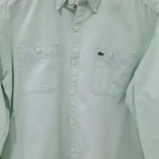 LACOSTE 라코스테 민트 셔츠 여 40 A244