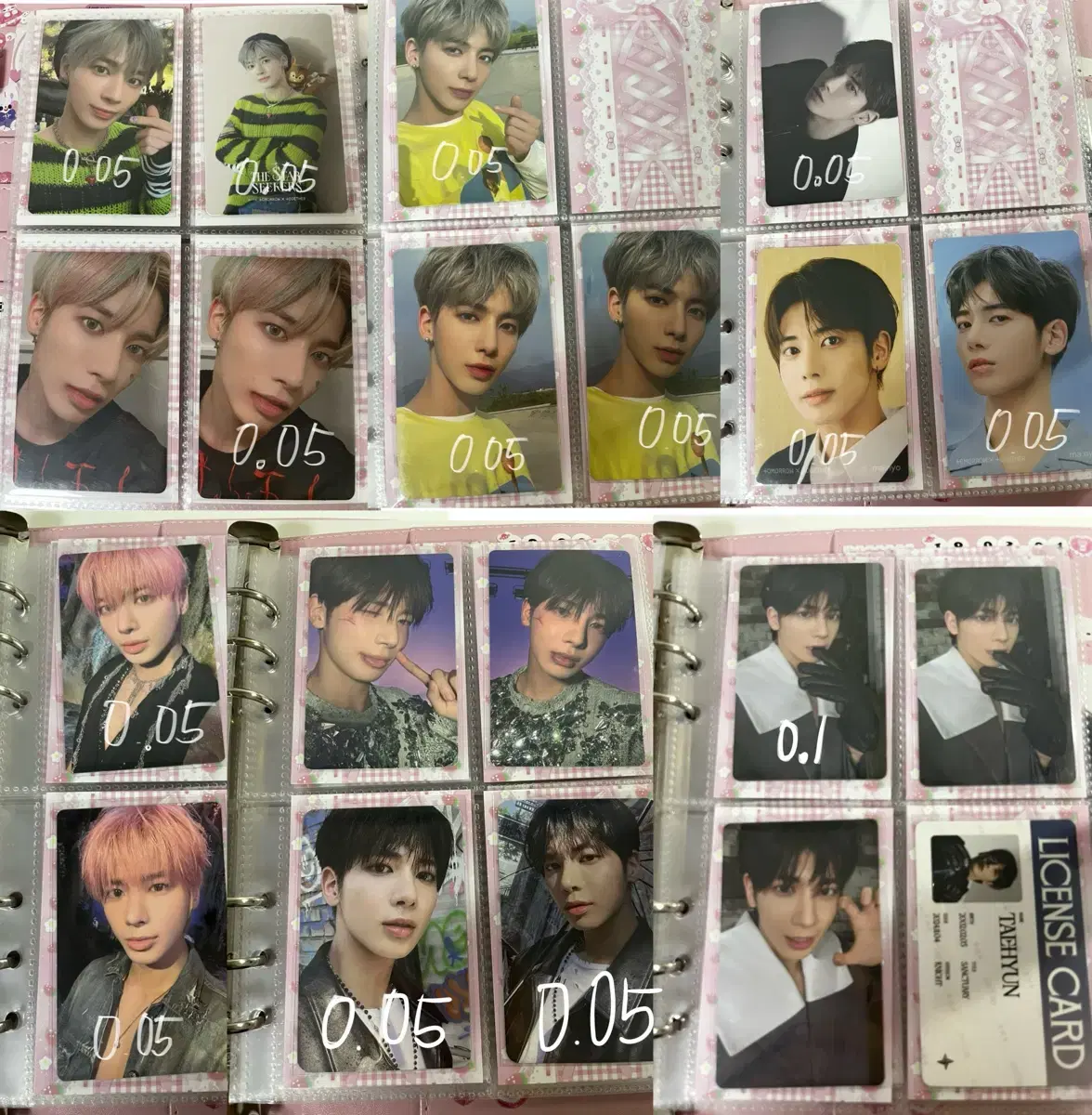 (Bokdom, Gongpodoom) txt photocard wts tomorrow x together Sell in bulk