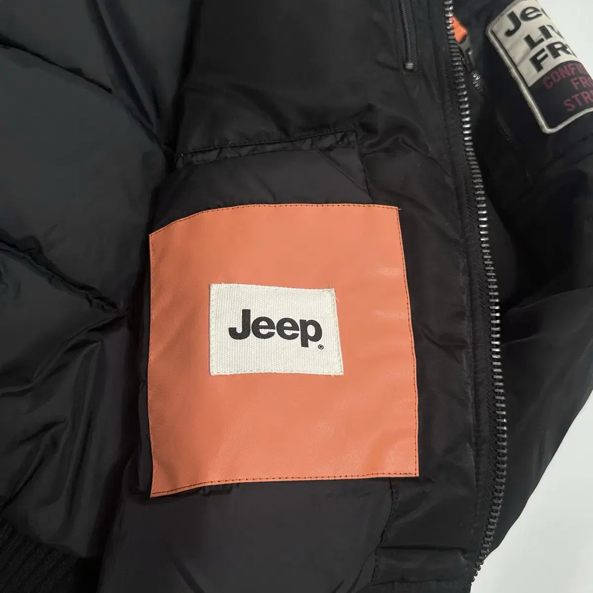 지프 JEEP 덕다운 항공점퍼