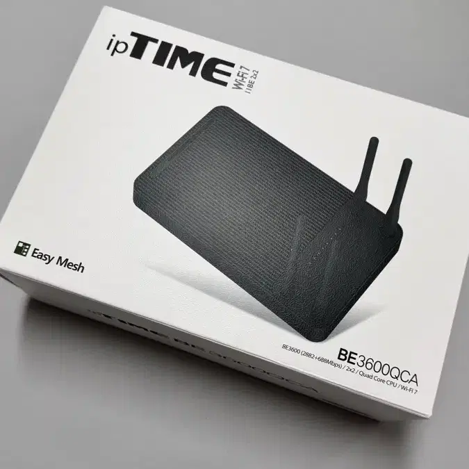 iptime BE3600QCA wifi7 공유기 새상품 판매합니다.