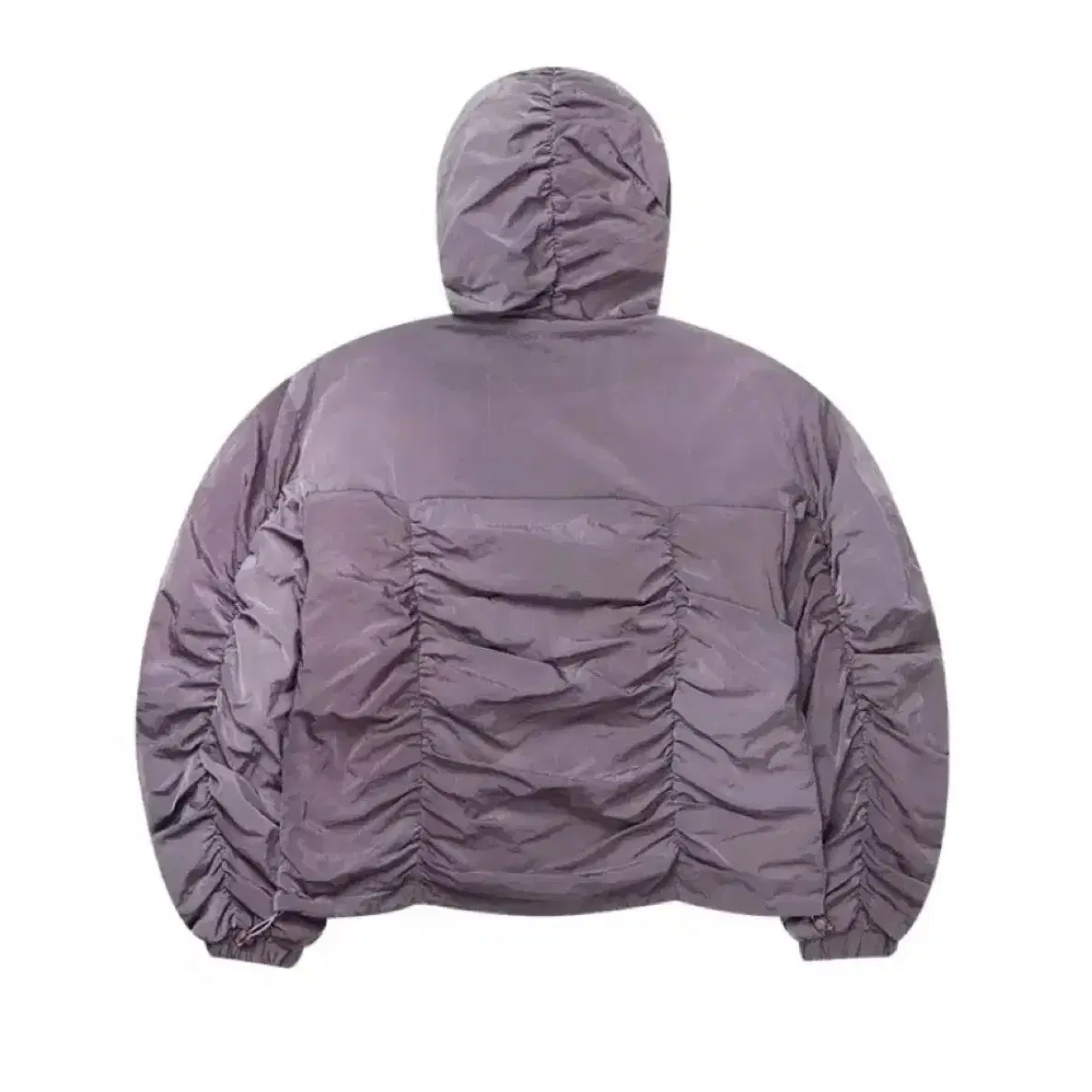 크랭크 셔링 윈드브레이커 crank shirring windbreaker