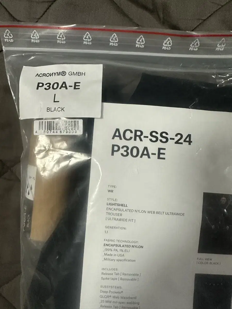 Acronym / P30A-E / L