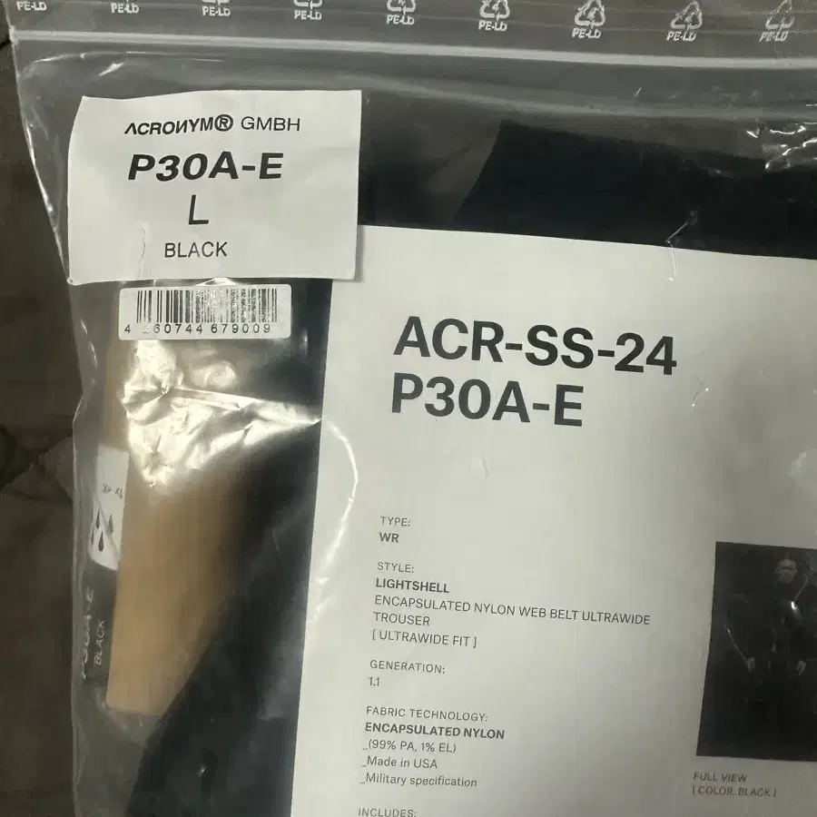 Acronym / P30A-E / L