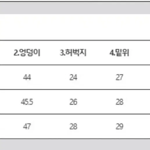 카고 부츠컷 데님 (새상품, 무배)