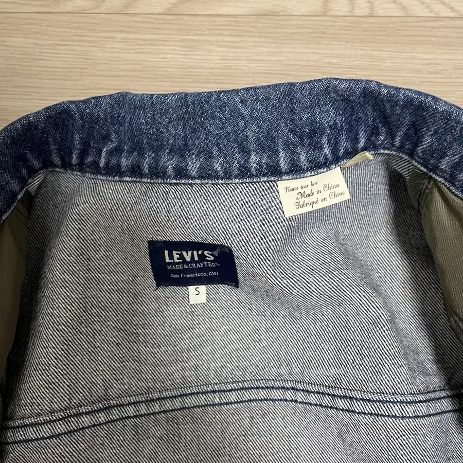 리바이스 LMC (Levis Made&Crafted) 데님봄버자켓 LVC