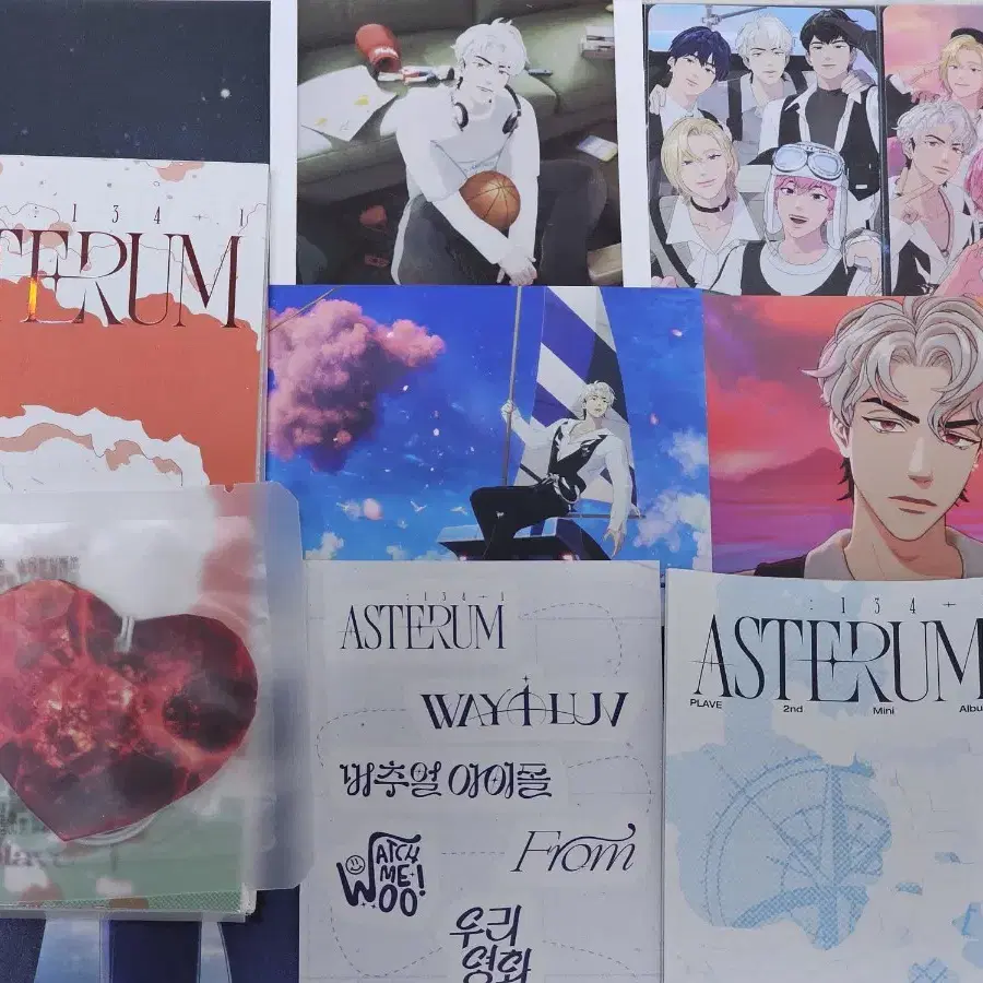 플레이브 미니 2집 ASTERUM:134-1 초판앨범