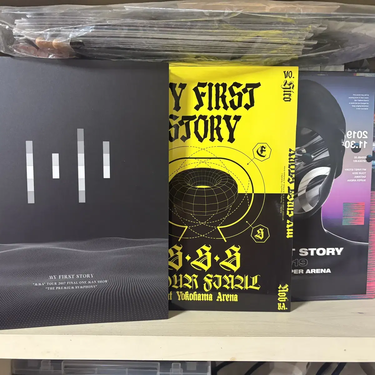 마퍼스/MY FIRST STORY 콘서트 DVD 3장 일괄로 팝니다.