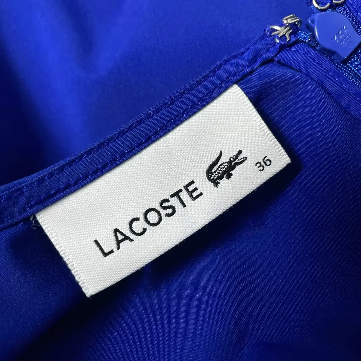 LACOSTE 라코스테 여성 슬리브리스 원피스