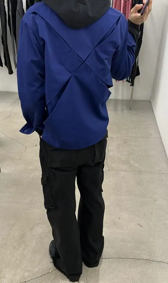 강정석 X FRENCH JACKET(washed blue)