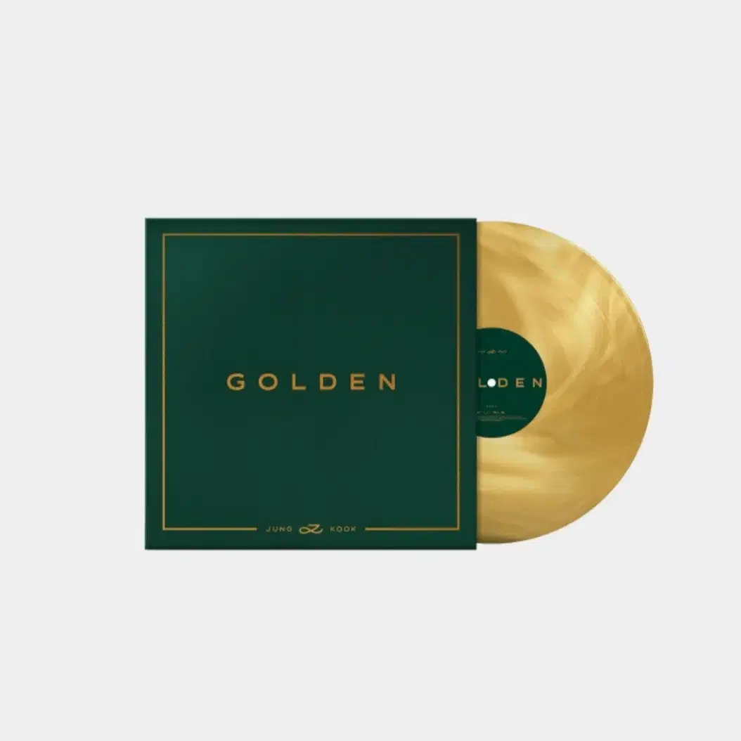 정국 바이닐 골든 엘피 JungKook Vinyl Golden LP