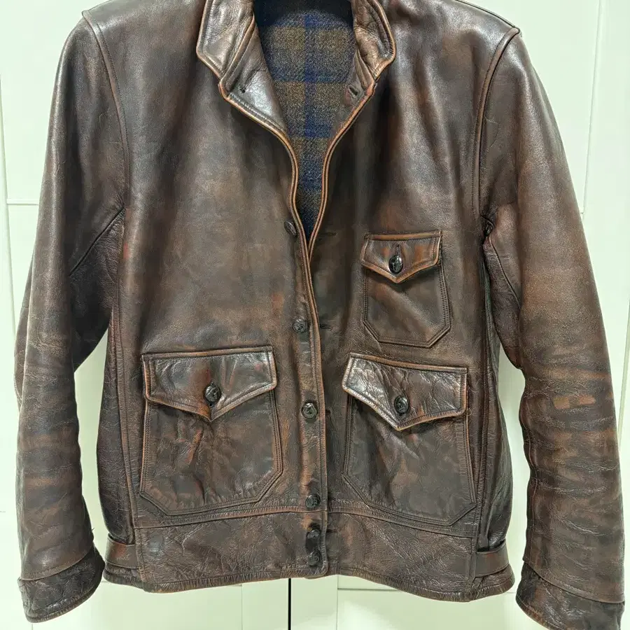 올드조 OLD JOE & Co Leather Jacket