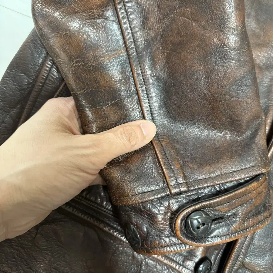 올드조 OLD JOE & Co Leather Jacket