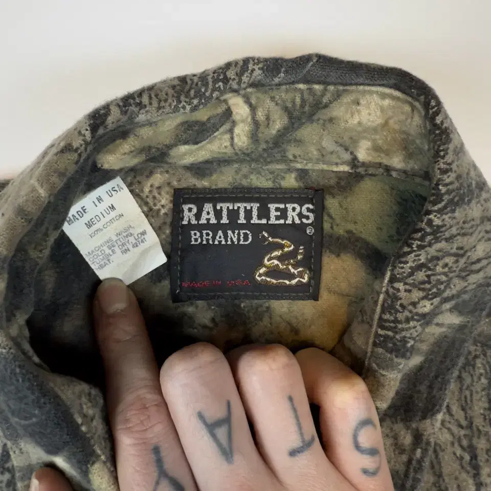 1980S REALTREE CAMO MOLESKIN SHIRT