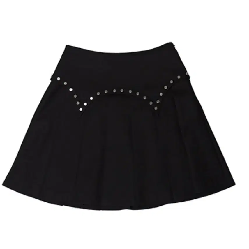 media82 cowboy stud skirt