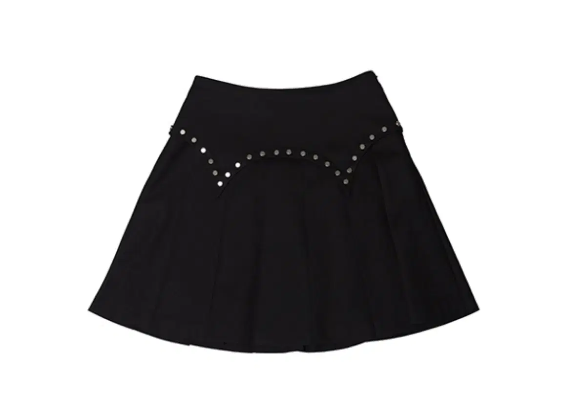 media82 cowboy stud skirt