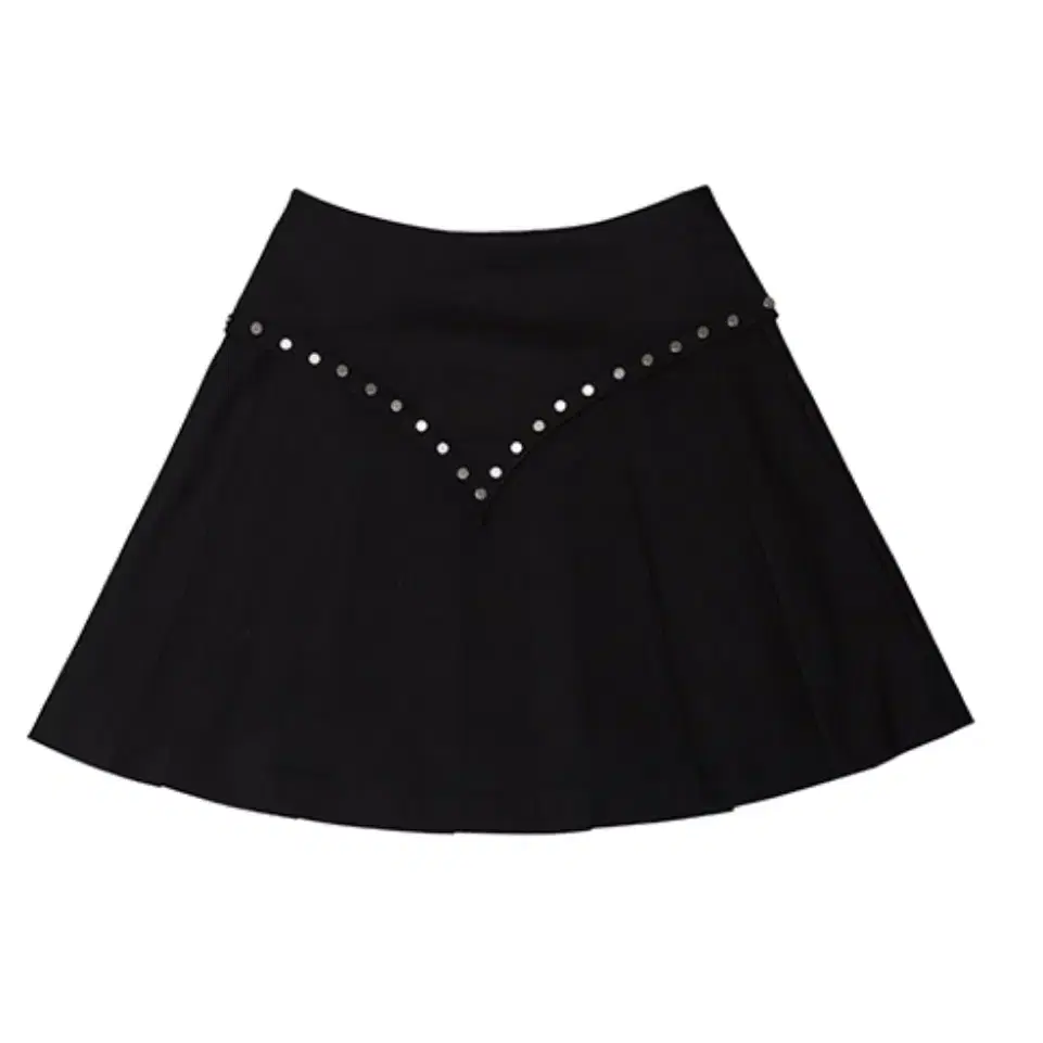 media82 cowboy stud skirt