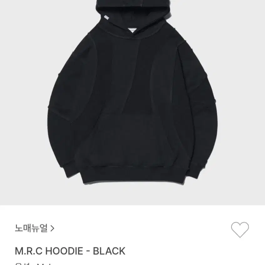 노매뉴얼 M.R.C HOODIE [m]