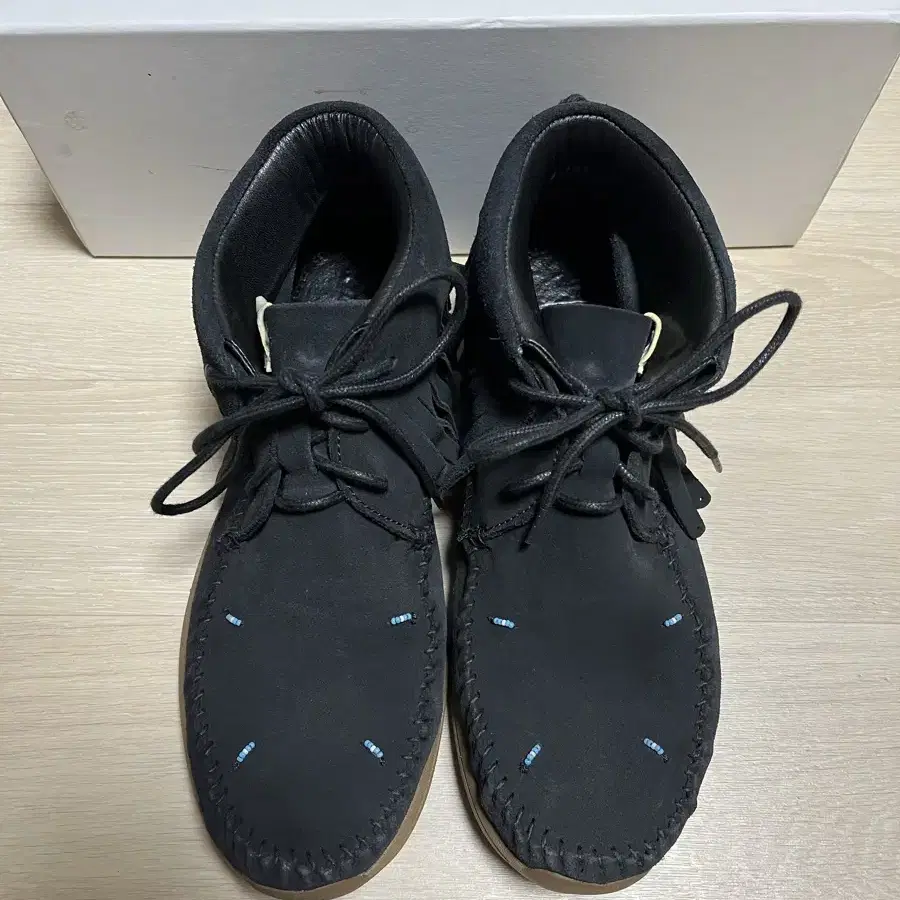 Visvim 비즈빔 fbt 샤먼포크 블랙 9.5