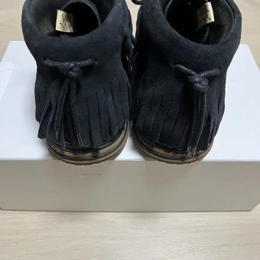 Visvim 비즈빔 fbt 샤먼포크 블랙 9.5