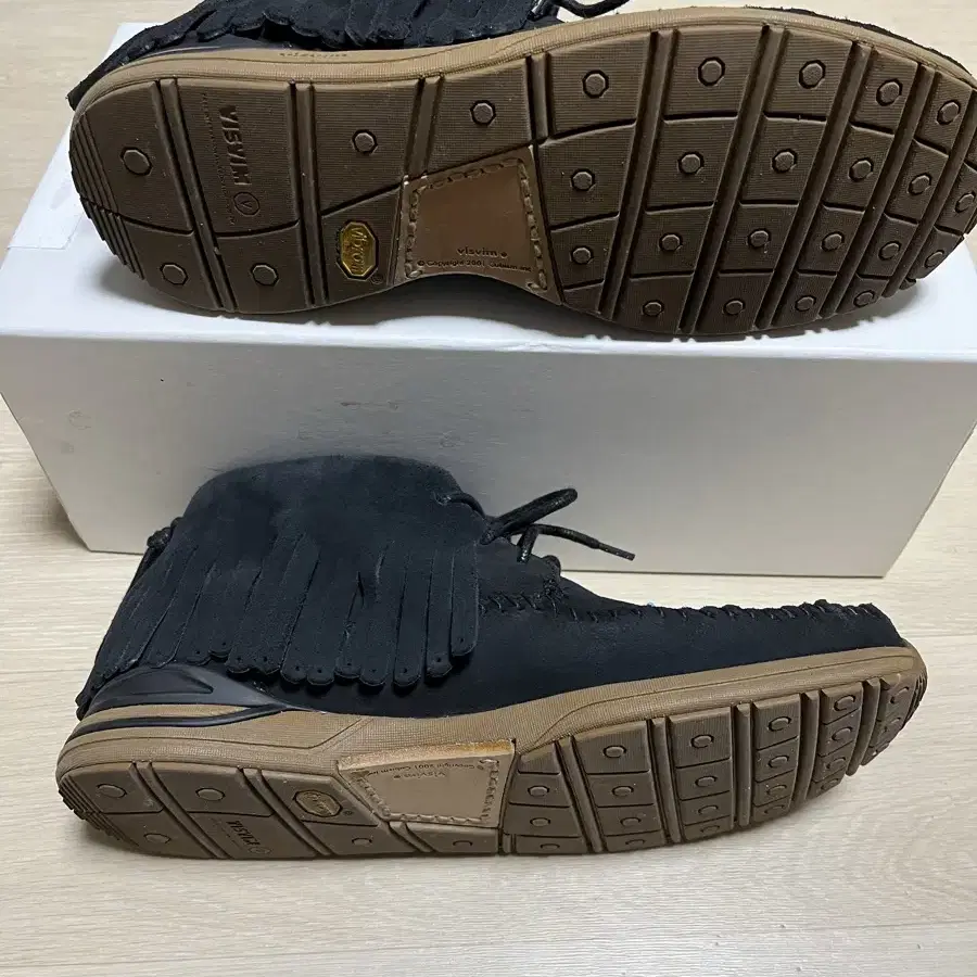 Visvim 비즈빔 fbt 샤먼포크 블랙 9.5