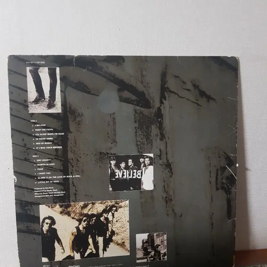 헤비메탈 본조비 Bon Jovi 팝메탈 vinyl Rocklp 하드록엘피