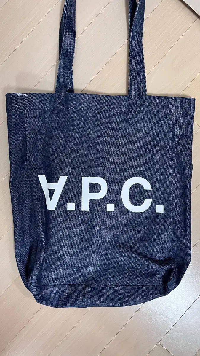 A.P.C 데님 토트백