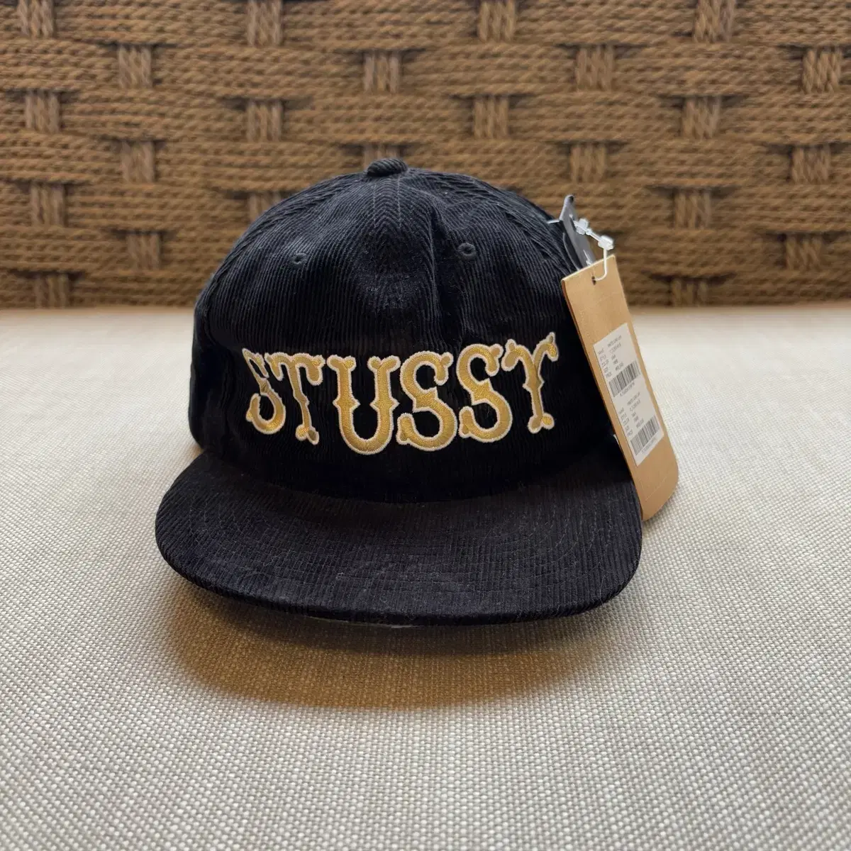 [새상품] 스투시 STUSSY PIRATES CORD CAP 골덴캡