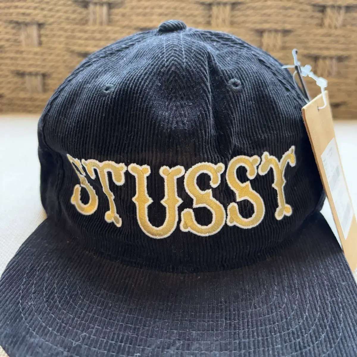 [새상품] 스투시 STUSSY PIRATES CORD CAP 골덴캡