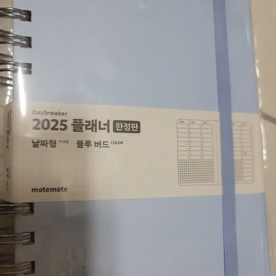 모트모트 2025 한정판 플래너