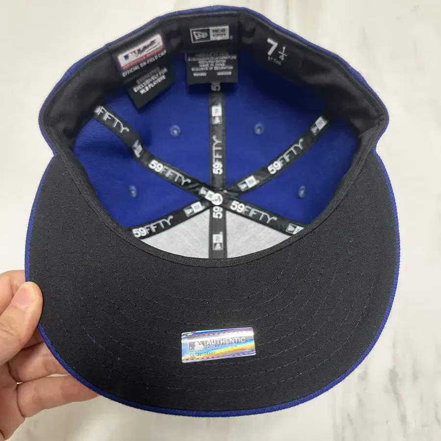 뉴에라 MLB LA 다저스 59FIFTY 모자 7 1/4