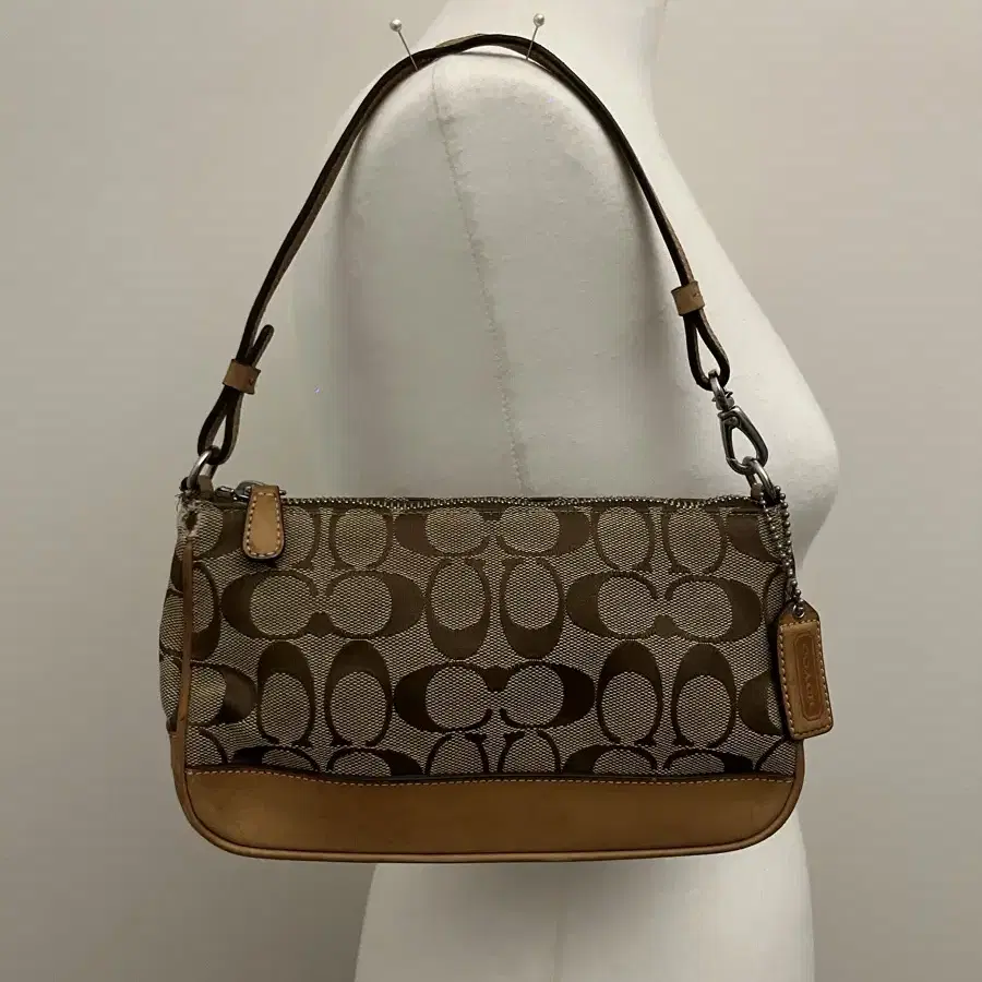 Coach Beige Square Bag