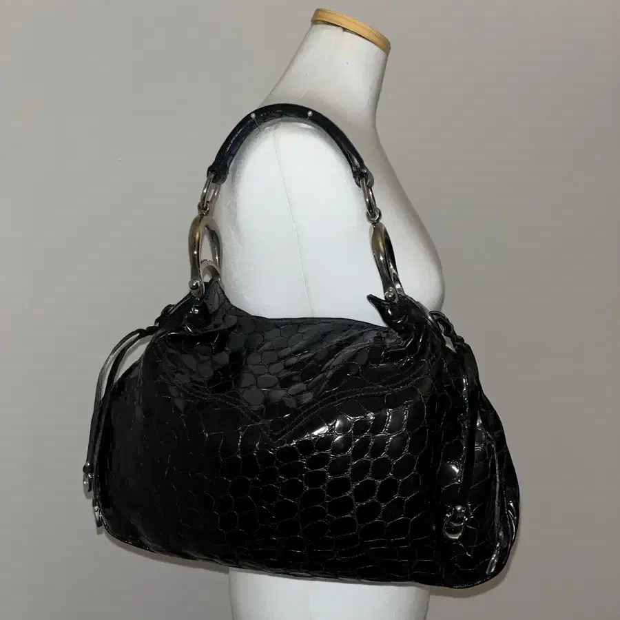 Aigner Black Shoulder Bag