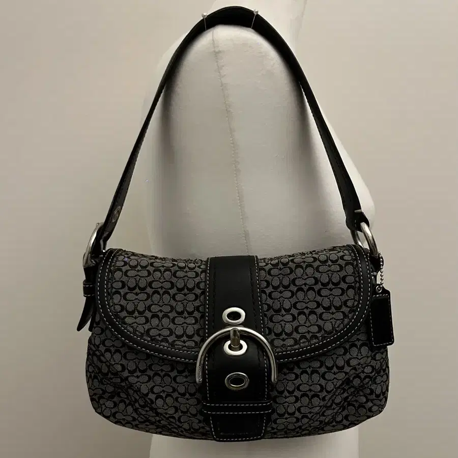 Coach logo shoulder bag