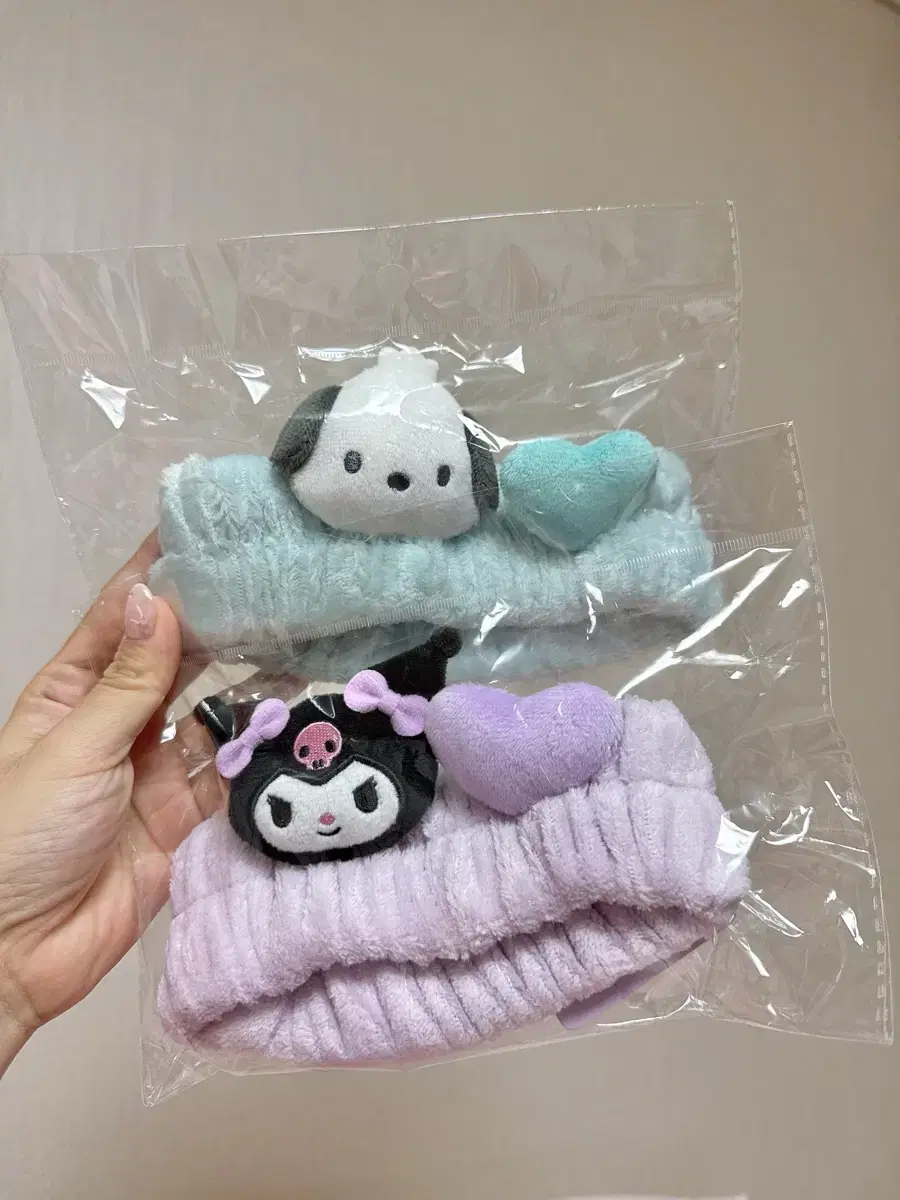 Kuromi, Pochacco Face Wash Band (Genuine)