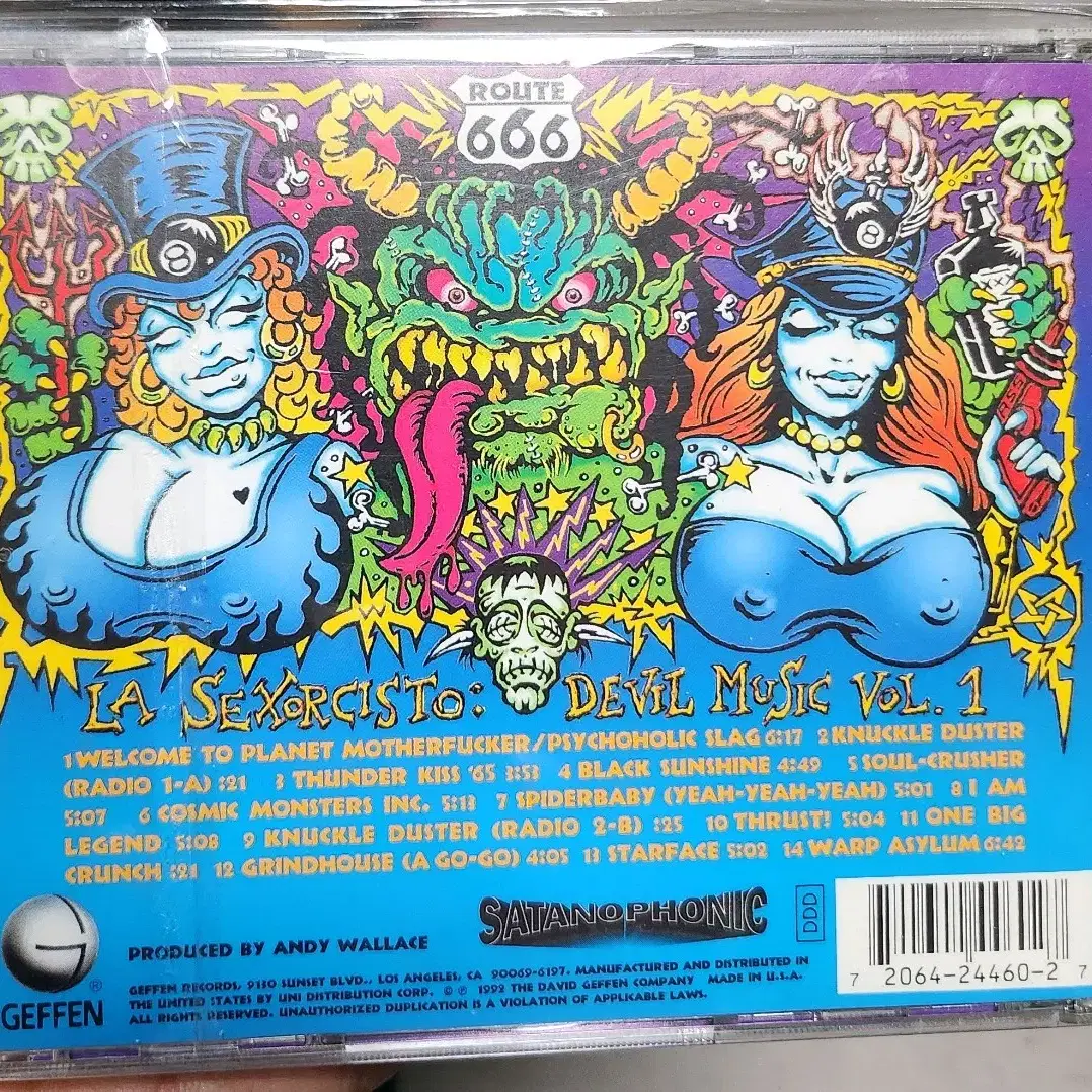 WHITE ZOMBIE CD 수입반