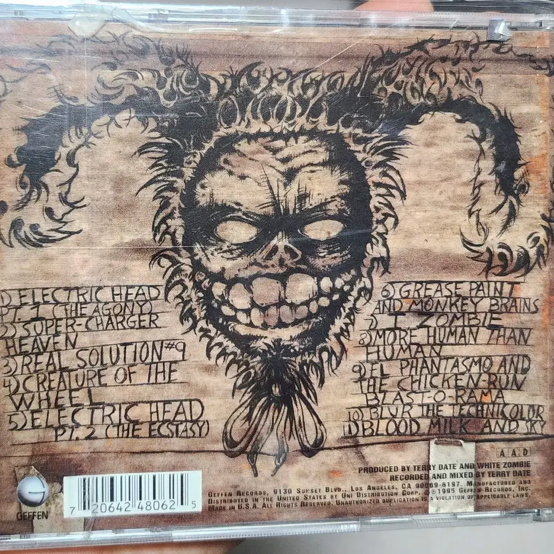 WHITE ZOMBIE _ASTRO CREEP 2000 CD 수입반