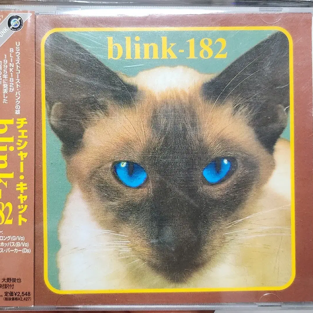 blink - 182 Cheshire cat 수입반 CD